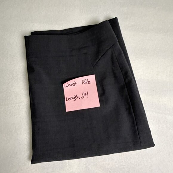 Ann Taylor Women's Wool Blend Grey Size 8 Pencil Skirt - Picture 7 of 7